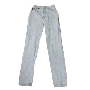 Vtg Bongo Summer Gene Montesano Women's XL Light Wash High Waisted‎ Jeans 26x31